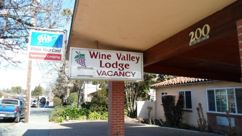 Wine Valley Lodge Napa Exteriör bild